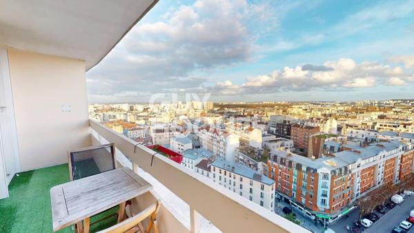 APPARTEMENT 2 PIECES 49 m² - BALCON, CAVE ET BOX - AUBERVILLIERS PORTE DE LA VILLETTE