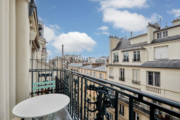A VENDRE  -  Appartement  avec terrasse - 75016 - Trocadéro/Place de Mexico