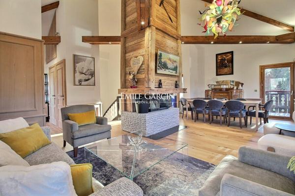 Chalet à vendre Megève centre village