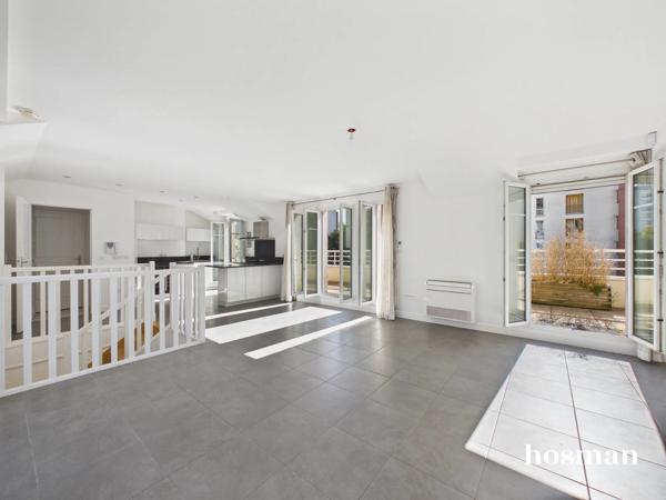 Duplex 4 pièces au dernier étage avec terrasse et balcon - Grande Rue, Sèvres