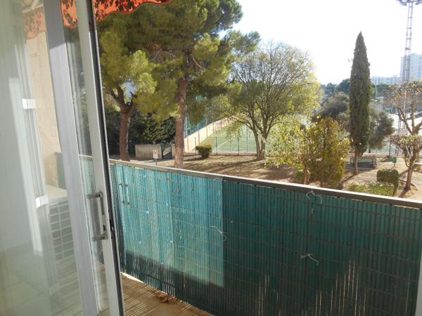 MARSEILLE 12ème. Beaumont Plateau. Appartement T3 dans résidence fermée.