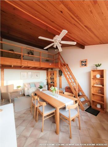Appartement 36m2 + 8m2 mezzanine – Biscarrosse Plage –