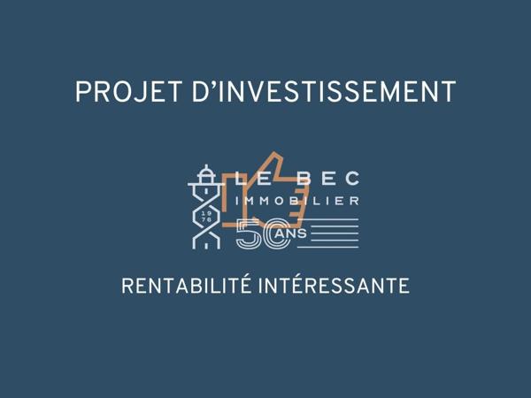 EXCLUSIVITÉ LORIENT NOUVELLE-VILLE : Belle opportunité pour investisseur