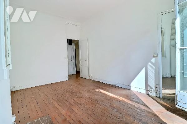Appartement 2 pièces avec balcon - 43,63 m² - 2ième étage - Paris 16e Auteuil Sud