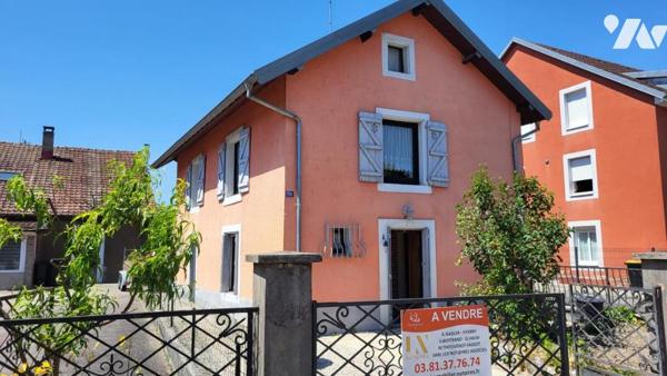 VOUJEAUCOURT - Vieux centre - Maison 2 pièces (env. 70 m² à rénover)