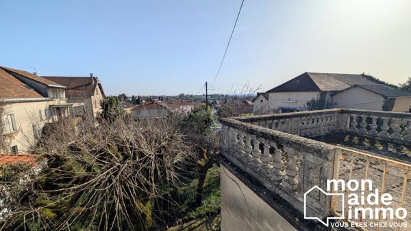 Centre ville, maison de 4 chambres, garage, jardin