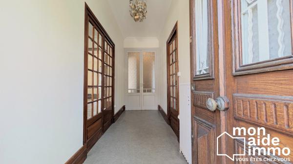 Centre ville, maison de 4 chambres, garage, jardin