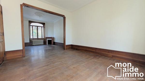 Centre ville, maison de 4 chambres, garage, jardin