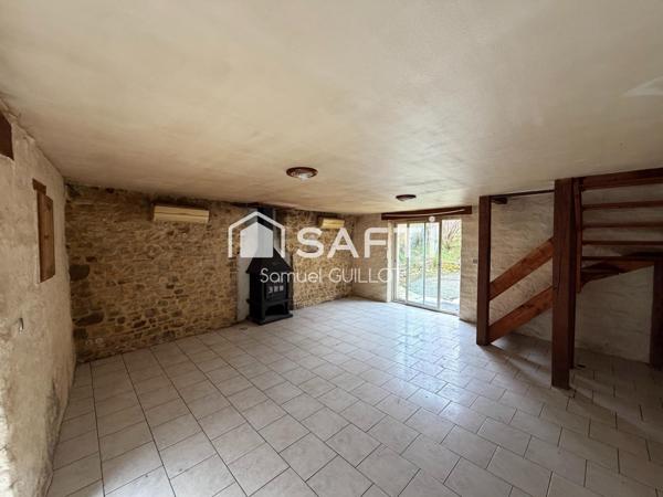 Maison de caractère à réinventer et au calme