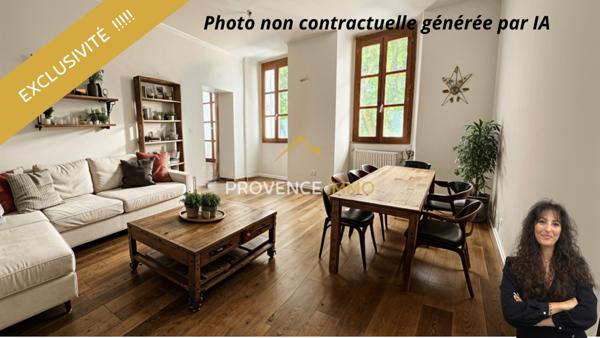 Digne-les-Bains (04000) NOUVELLE EXCLUSIVITÉ À saisir – Grand T2 avec potentiel, 63,80 m² – Digne-les-Bains