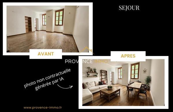 Digne-les-Bains (04000) NOUVELLE EXCLUSIVITÉ À saisir – Grand T2 avec potentiel, 63,80 m² – Digne-les-Bains