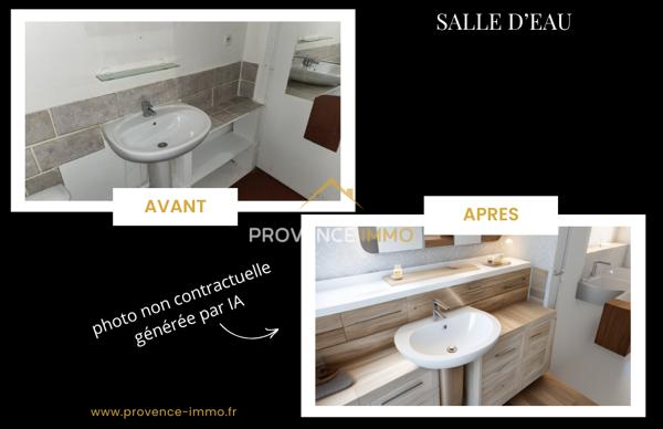 Digne-les-Bains (04000) NOUVELLE EXCLUSIVITÉ À saisir – Grand T2 avec potentiel, 63,80 m² – Digne-les-Bains