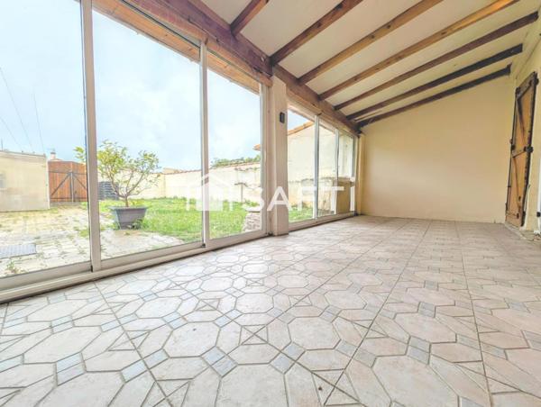 MAISON 100 M², 3 CHAMBRES AVEC GARAGE ET JARDIN