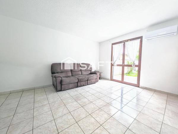 MAISON 100 M², 3 CHAMBRES AVEC GARAGE ET JARDIN