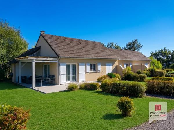 Superbe propriété de plain-pied, piscine et parc de 6 400 m²