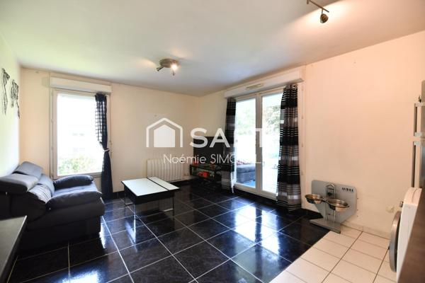 Grand appartement de deux pièces avec un grand jardin privé de 200m2 !