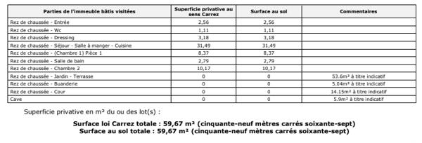 Maison à vendre 3 pièces 59,67 m² Chatou
