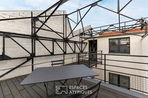 Triplex d’architecte avec terrasse en roof-top