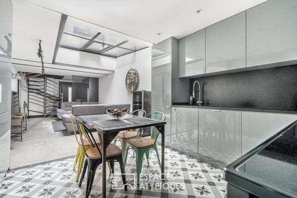 Triplex d’architecte avec terrasse en roof-top