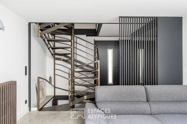 Triplex d’architecte avec terrasse en roof-top