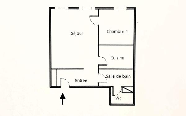 Appartement à vendre    2 pièces • 50,90 m2 Lyon 1