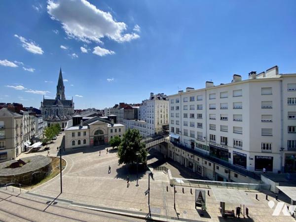 NANTES TOUR BRETAGNE Agréable T4 situé au 4ème et dernier a/asc 