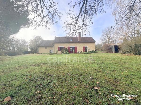 À VENDRE – Charmante Longère / Fermette de 122 m² – Leugny (89)