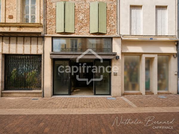 Immeuble mixte avec local commercial et habitation – Centre-ville de Villeneuve-sur-Lot