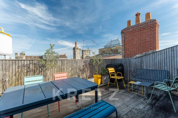 Appartement duplex rénové avec rooftop
