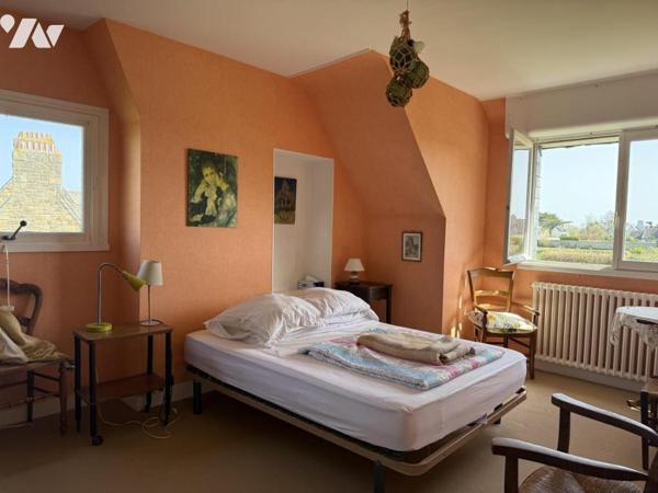 Finistère Nord, Côte des Légendes, Brignogan-Plages Maison 150m de la plage, vue mer de l'étage