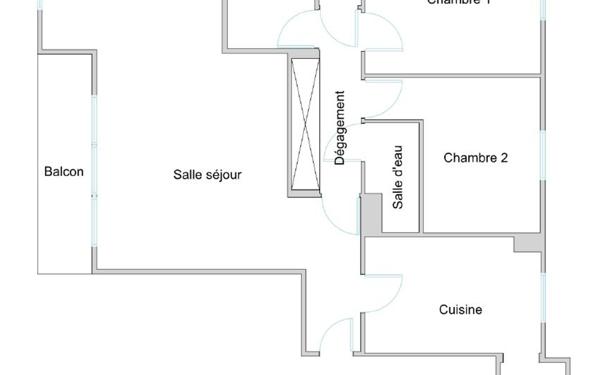 Appartement à vendre    3 pièces • 82,29 m2 La Varenne - Saint-Maur-des-Fossés