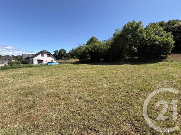 Terrain à vendre  1003 m 2   MONT  - 64