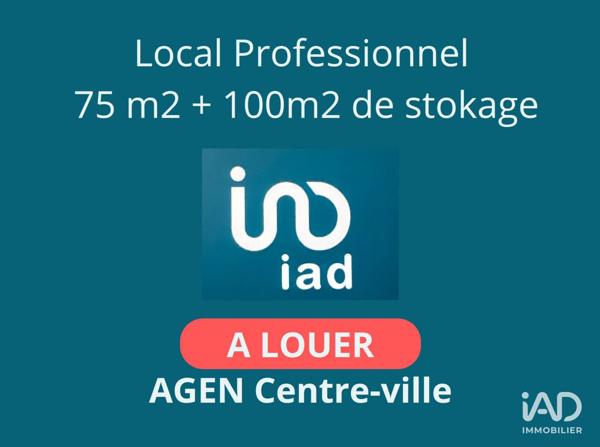 Location local d’activité 175 m² Agen