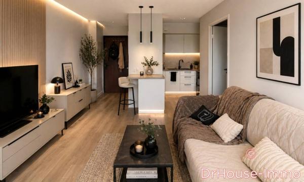 Appartement à vendre 2 pièces de 34 m²