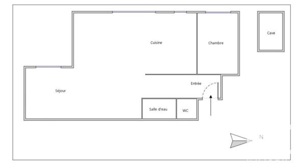 Appartement à vendre 3 pièces 47 m² Grenoble