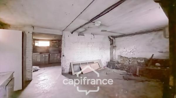 Quartier Planètes-A vendre maison individuelle 78m2+sous-sol 43m2+combles aménageables + cabanon-jardin-garage