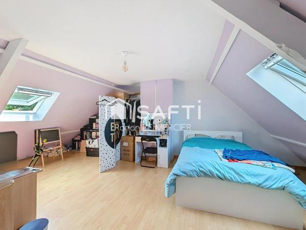 Maison familiale lumineuse avec jardin au calme