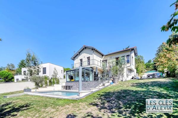 SAINT-DIDIER-AU-MONT-D’OR — SOMPTUEUSE MAISON CONTEMPORAINE AVEC PISCINE | 203 m² | TERRAIN 2 134 m²