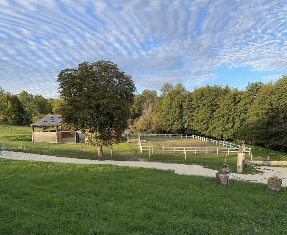 Prestigieux domaine équestre situé sur 41 hectares avec un lac