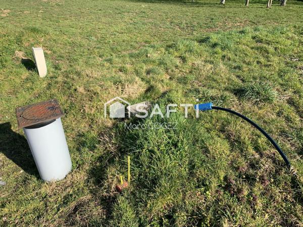 Terrain constructible de 939m2