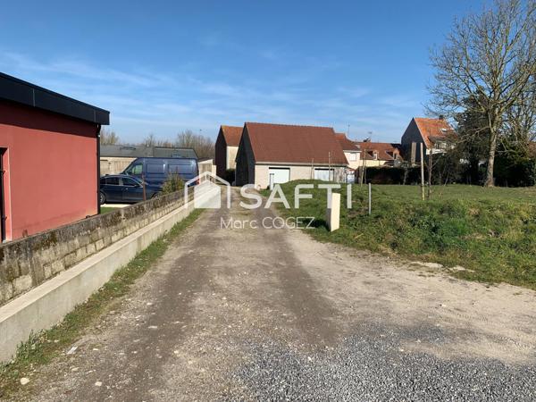 Terrain constructible de 939m2