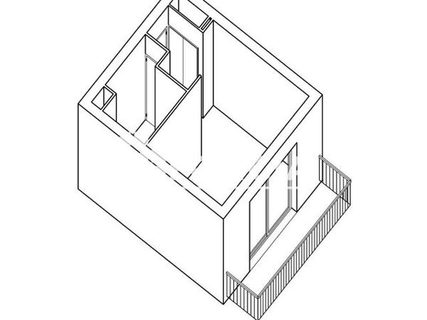Location Studio 22.6 m² - 2 MAIL PIERRE MENDES FRANCE Pessac 33600