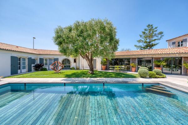Île de Ré - Le Bois Plage en Ré - Villa familiale de prestige et sa maison secondaire