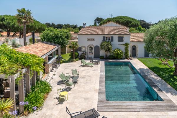 Île de Ré - Le Bois Plage en Ré - Villa familiale de prestige et sa maison secondaire