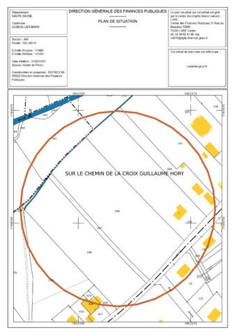 Terrain constructible.  9159 M2 m2 luxeuil