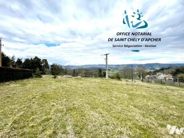 A VENDRE TERRAIN CONSTRUCTIBLE à Chassagnes de BLAVIGNAC