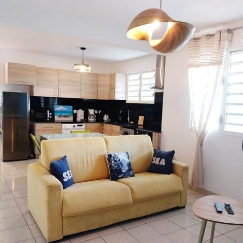 Appartement T2 à à 10 min de la plage de l’Anse à l’âne