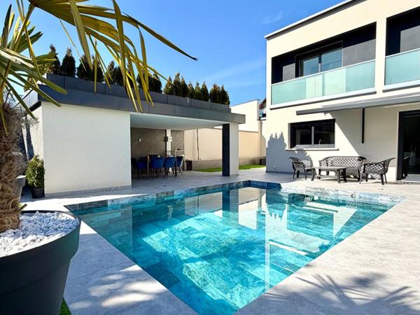 EXCLUSIVITE Thonon-les-Bains Villa individuelle de 2022 134 m² piscine, jacuzzi, pull house  (74200)