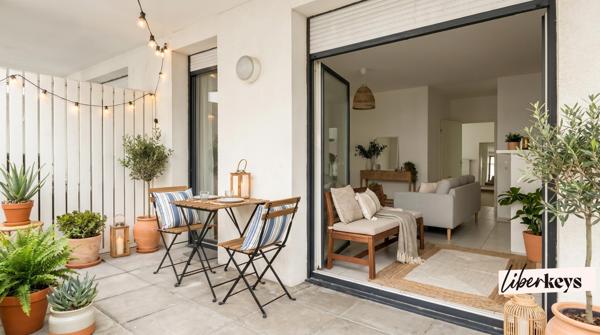 Appartement T3 58 m² avec balcon et parking