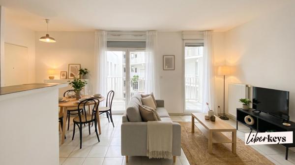 Appartement T3 58 m² avec balcon et parking